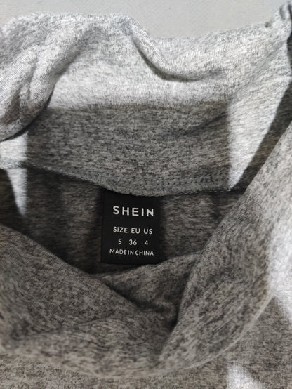 SHEIN Women Sport Gray T Shirt