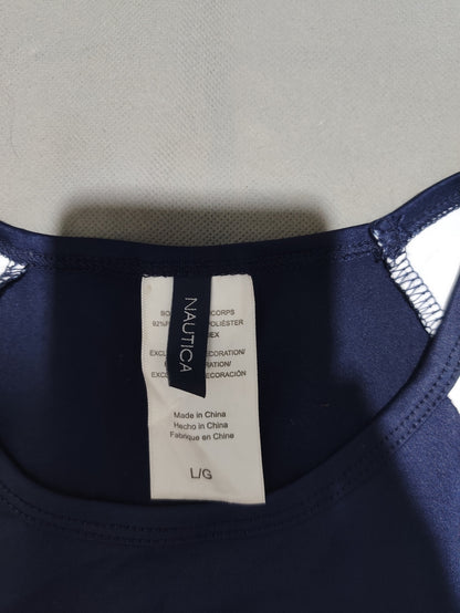 Nautica Women Sport Blue T Shirt