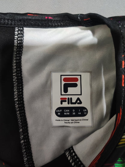 Fila Women Sport Black Vest T Shirt