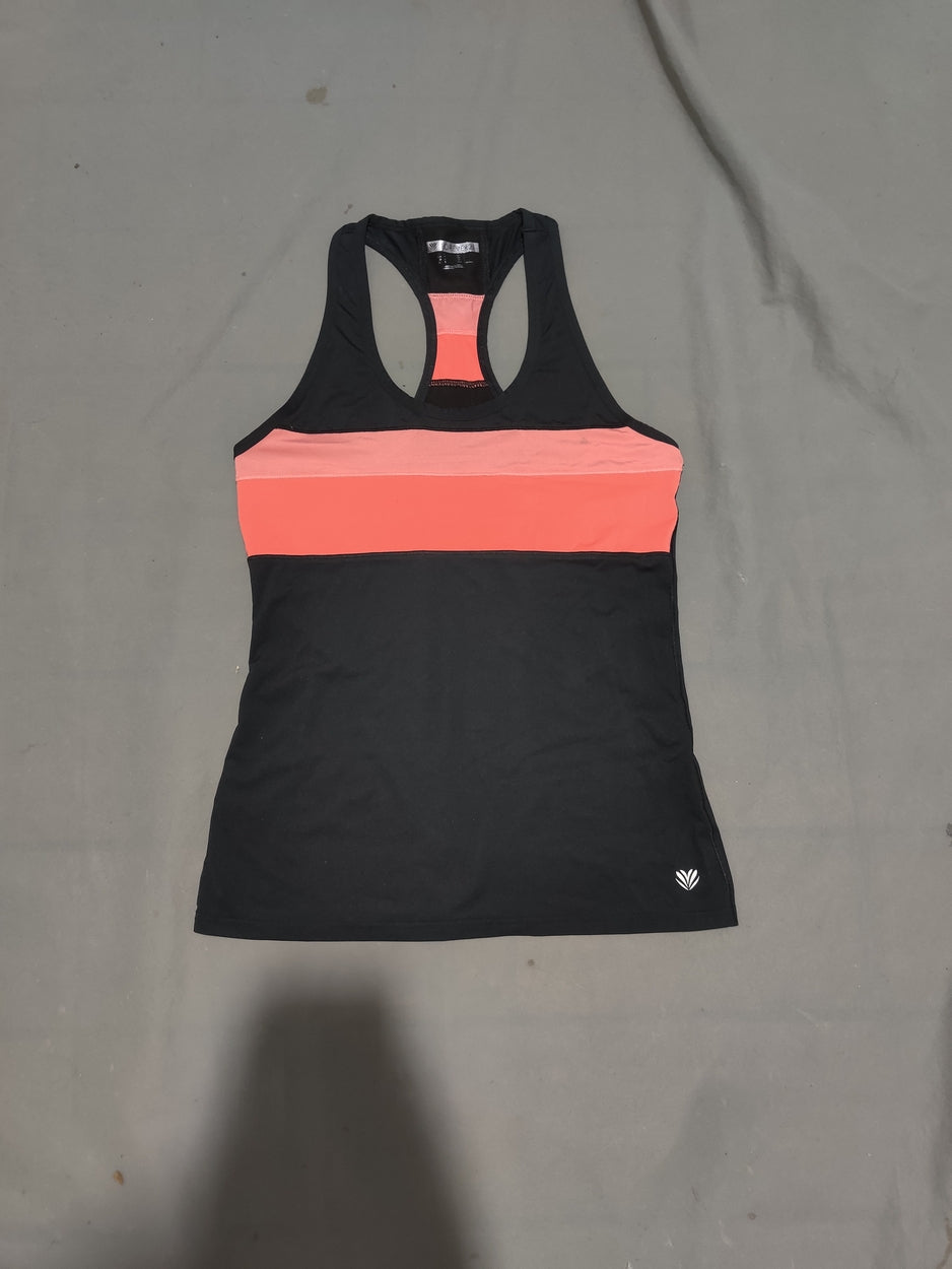 Forever 21 Women Sport Black Vest T Shirt