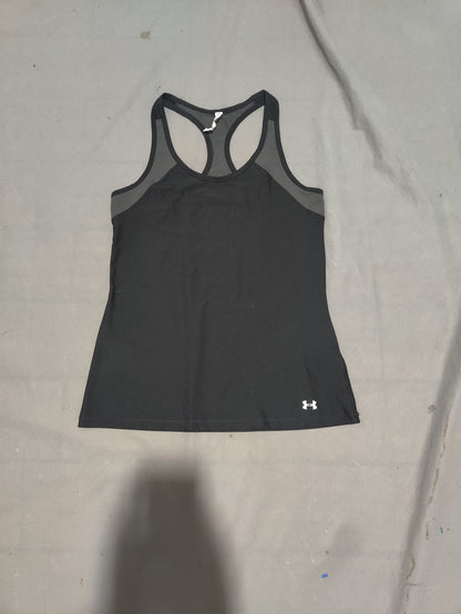 Under Armour Women Sport Black Vest T Shirt