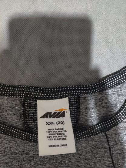 Avia Women Sport Gray Vest T Shirt