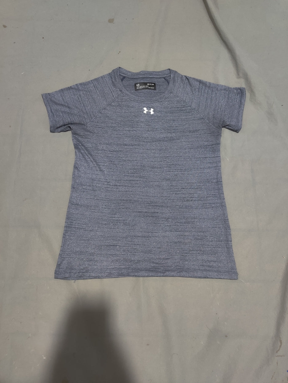 Under Armour Women Sport Gray T Shirt