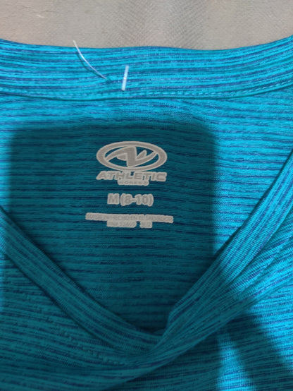 Athletic Works Women Sport Blue T Shirt