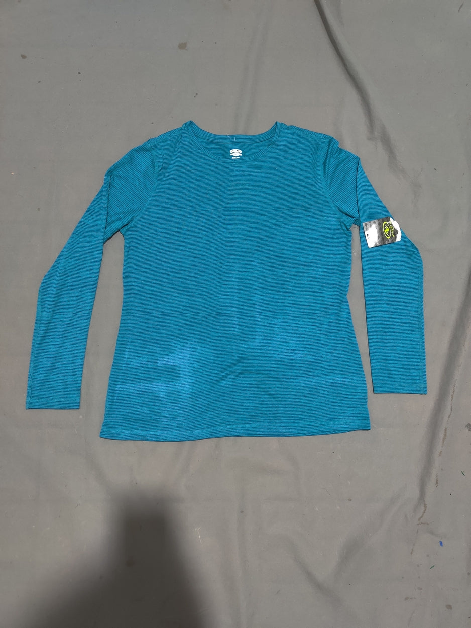 Athletic Works Women Sport Blue T Shirt