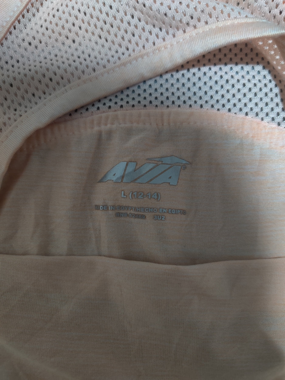 Avia Women Sport Cream Vest T Shirt