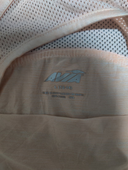 Avia Women Sport Cream Vest T Shirt