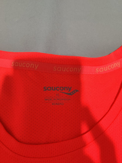 Saucony Women Sport Red T Shirt