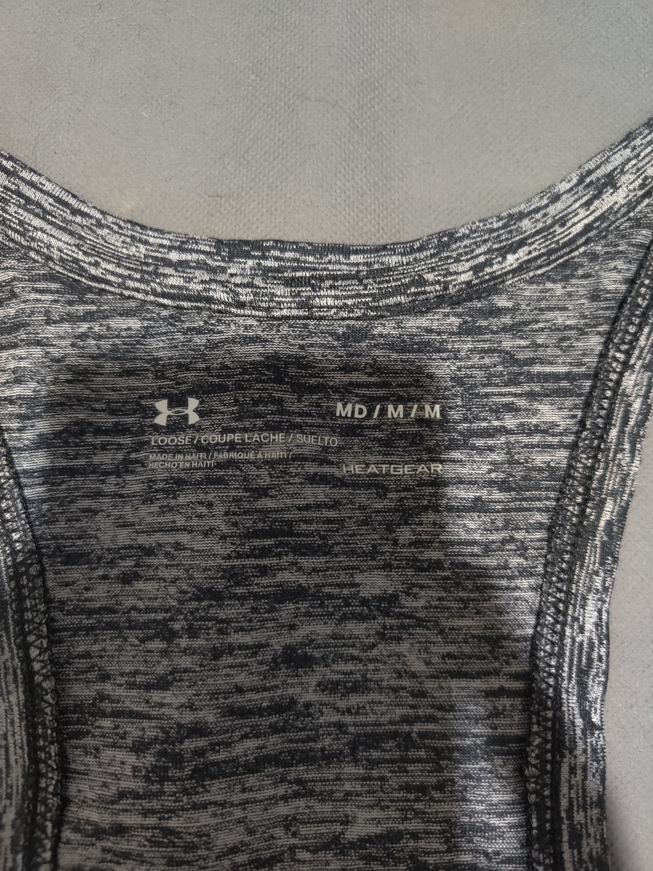 Under Armour Women Sport Gray Vest T Shirt
