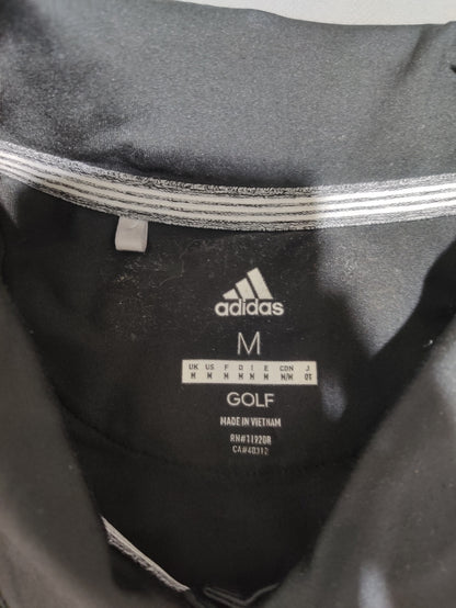 Adidas Women Sport Black Polo T Shirt