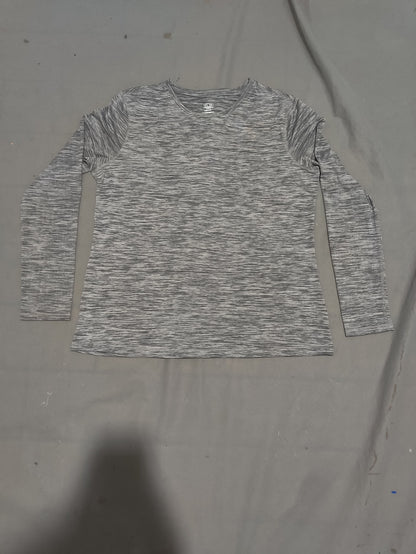 Athletic Works Women Sport Gray T Shirt