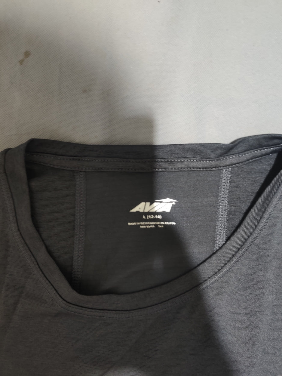 Avia Women Sport Gray Vest T Shirt