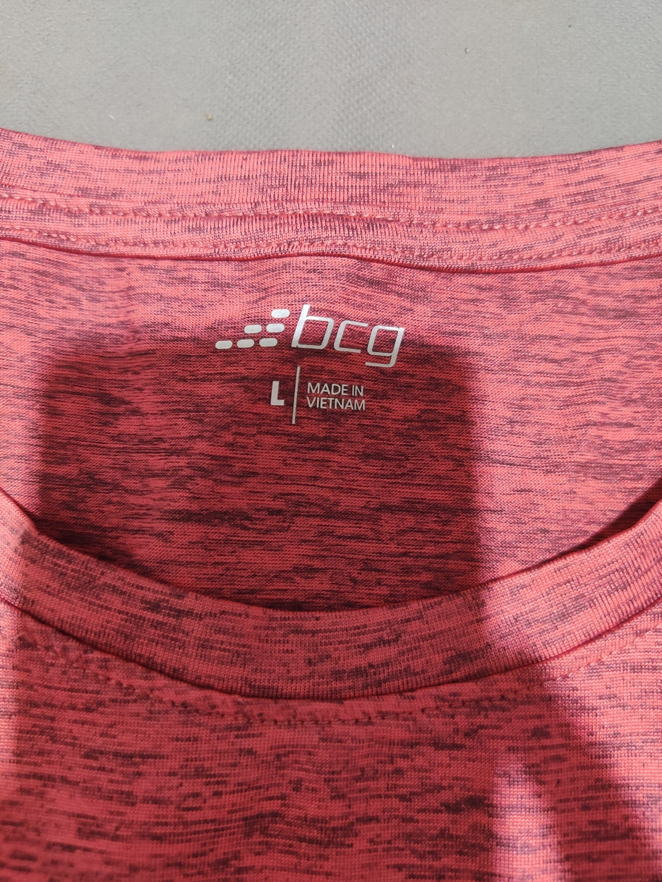 Bcg Women Sport Red T Shirt