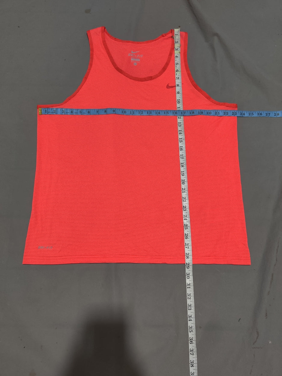 Nike Women Sport Red Vest T Shirt