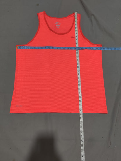 Nike Women Sport Red Vest T Shirt