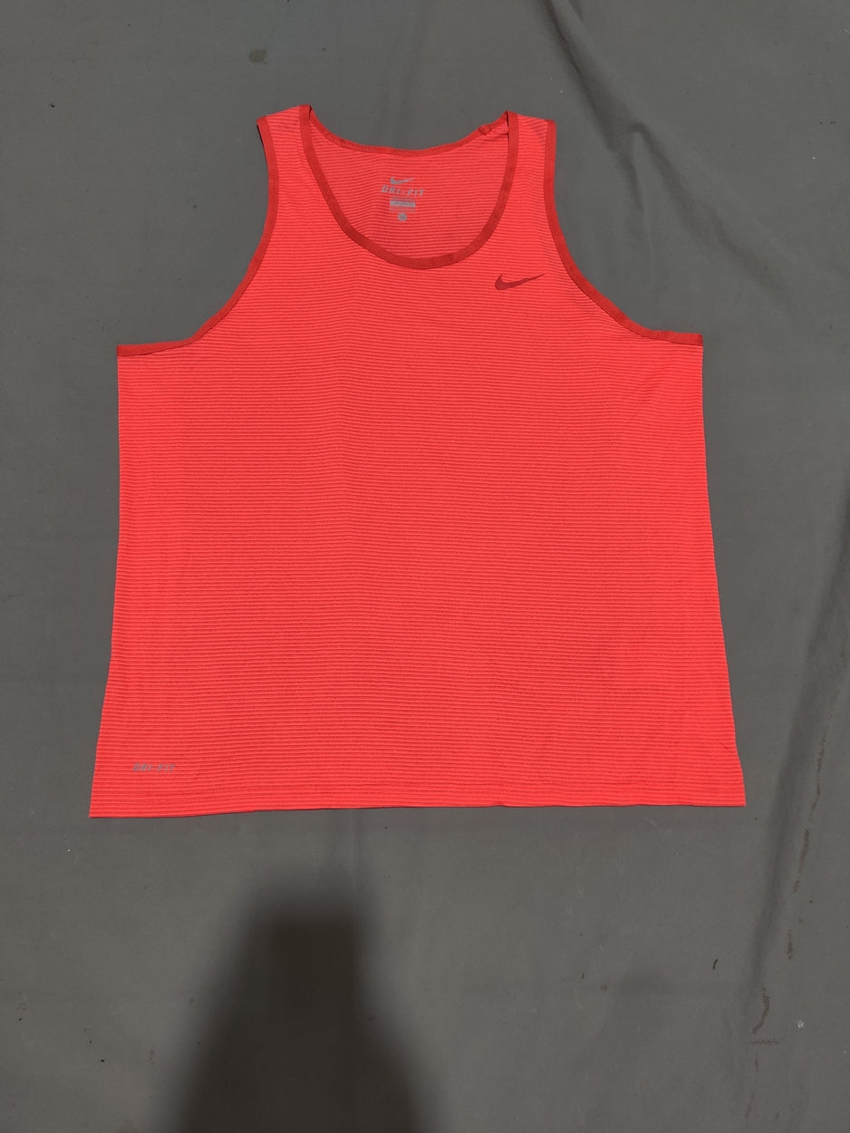 Nike Women Sport Red Vest T Shirt