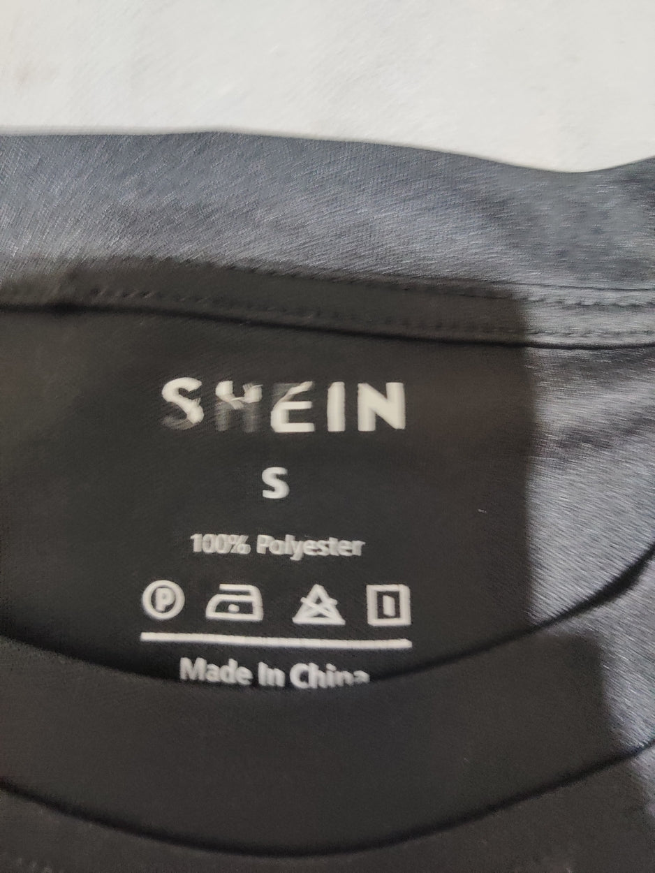 SHEIN Women Sport Black T Shirt