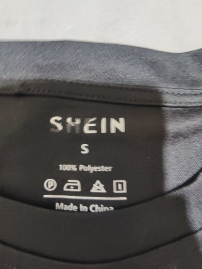 SHEIN Women Sport Black T Shirt