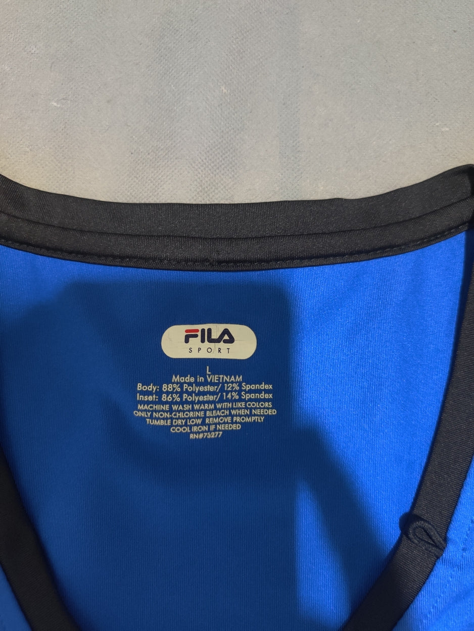 Fila Women Sport Blue T Shirt