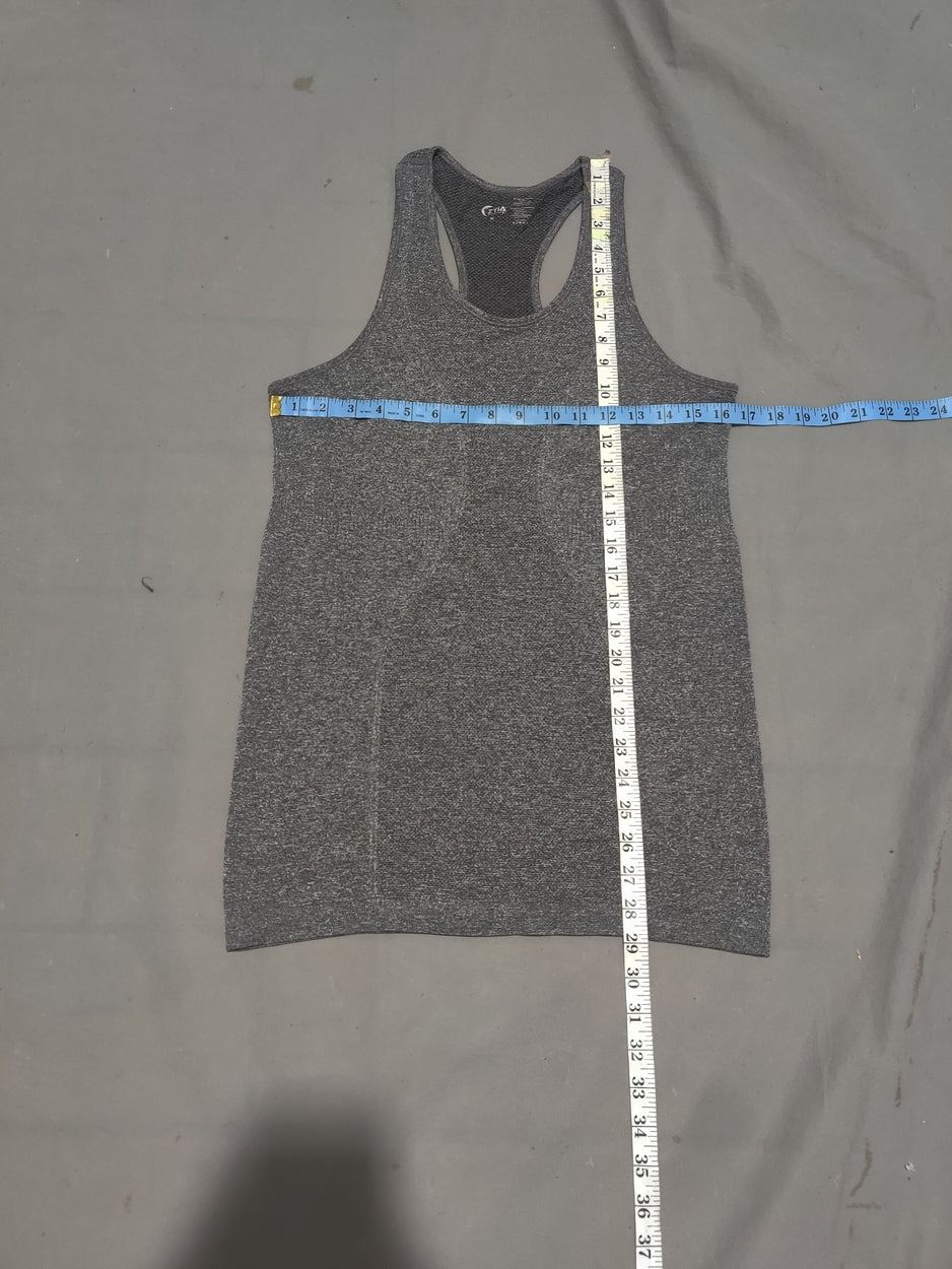 Zyia Women Sport Gray Vest T Shirt