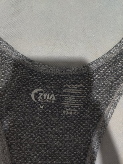 Zyia Women Sport Gray Vest T Shirt