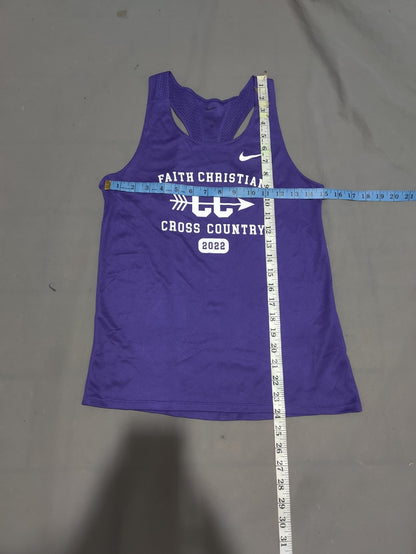 Nike Women Sport Purple Vest T Shirt
