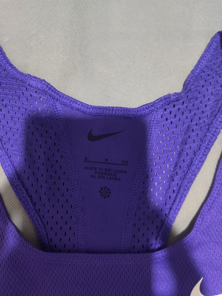 Nike Women Sport Purple Vest T Shirt