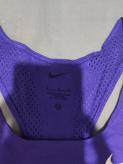 Nike Women Sport Purple Vest T Shirt