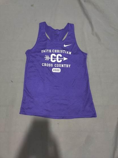Nike Women Sport Purple Vest T Shirt