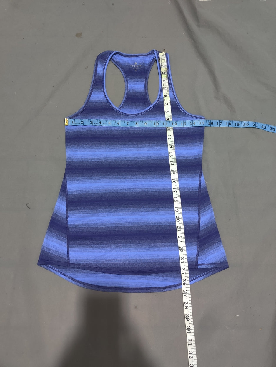 Athleta Women Sport Purple Vest T Shirt