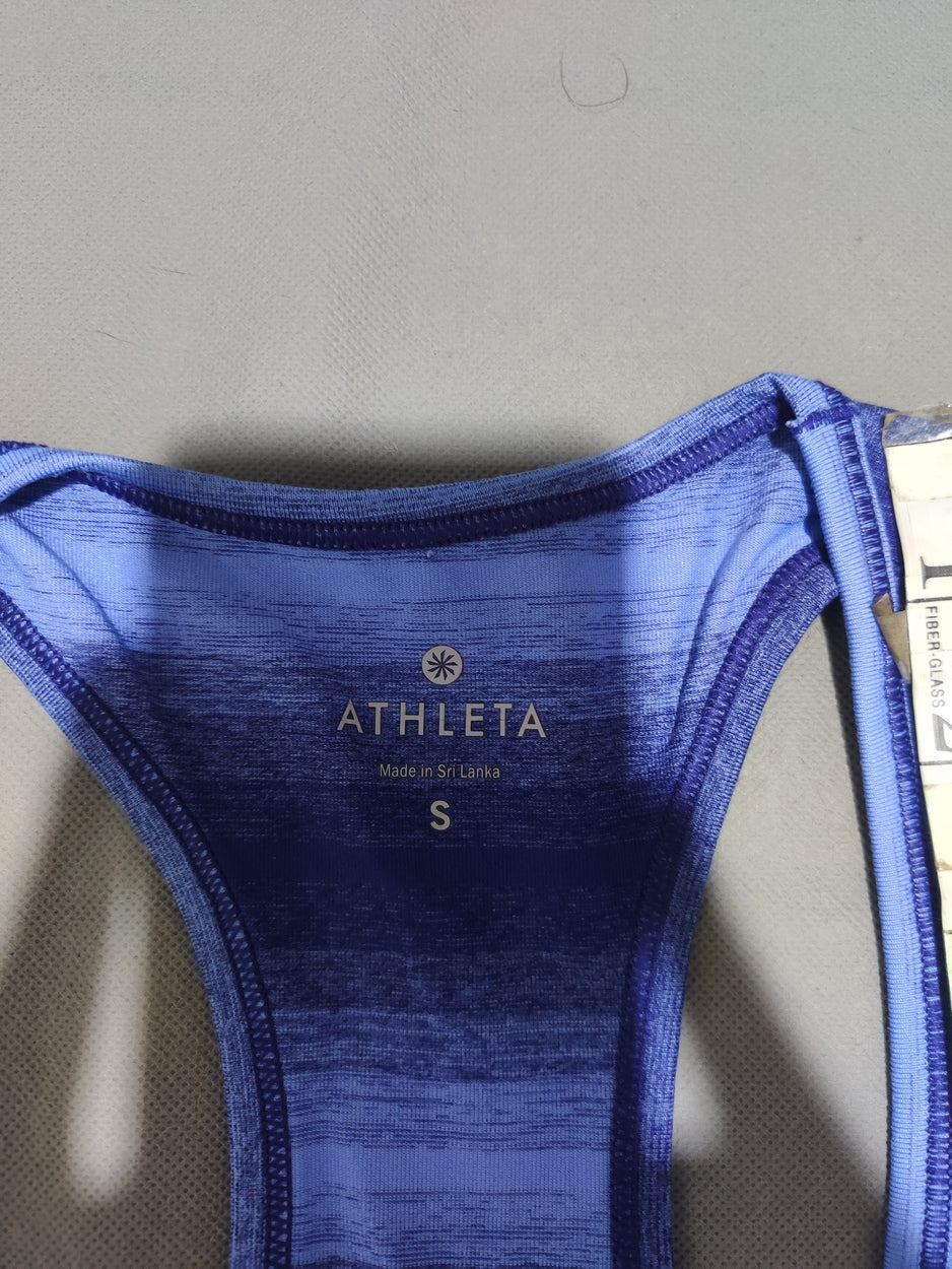 Athleta Women Sport Purple Vest T Shirt