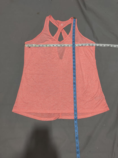 Champion Women Sport Orange Vest T Shirt