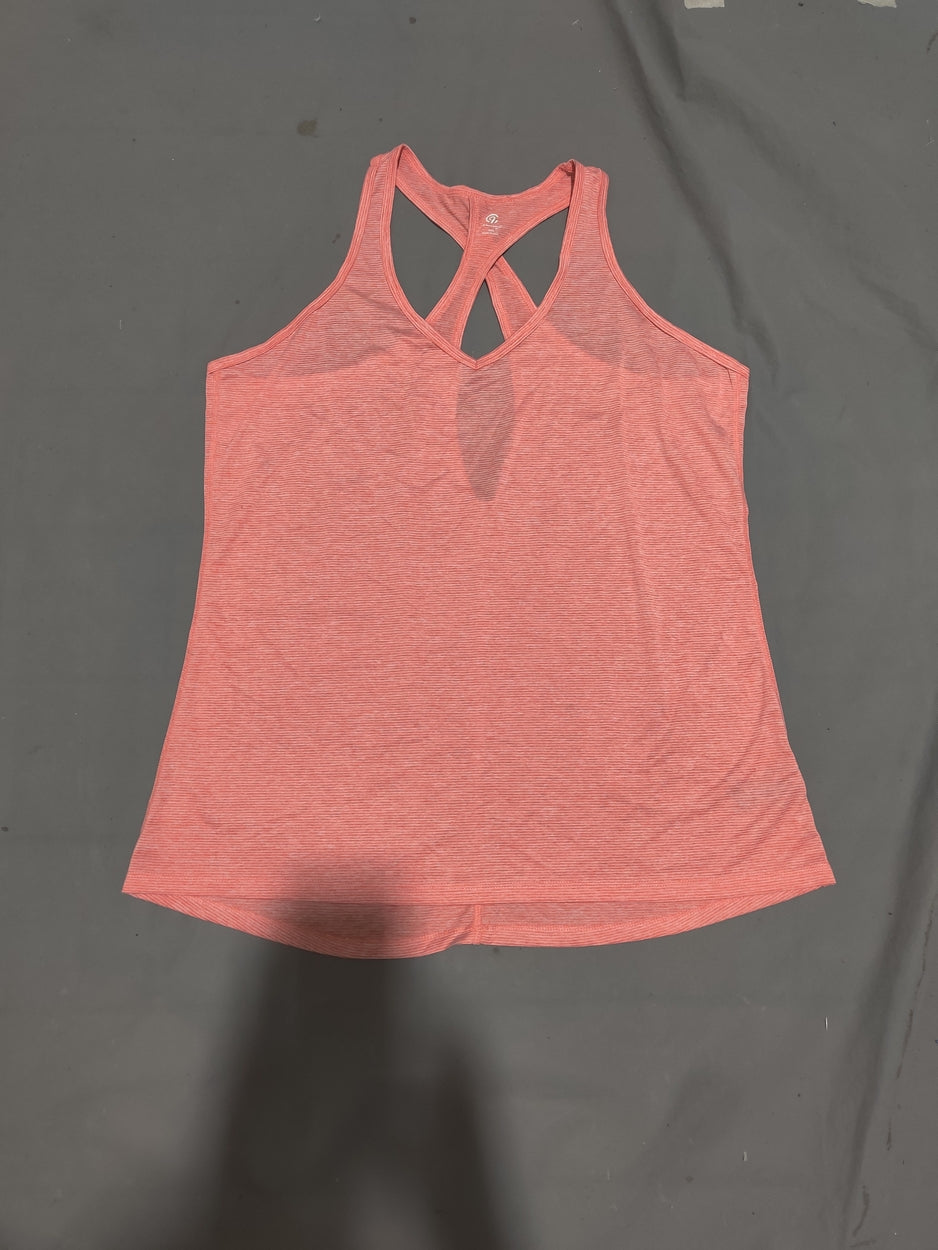 Champion Women Sport Orange Vest T Shirt
