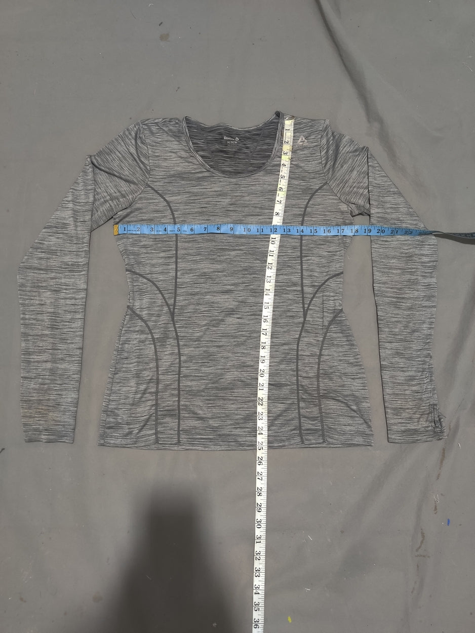 Reebok Women Sport Gray T Shirt