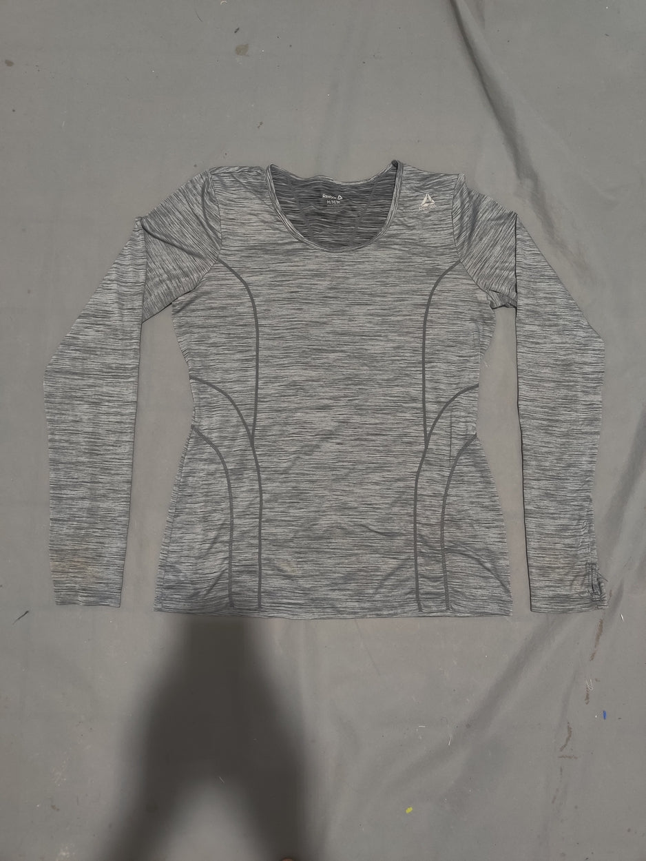 Reebok Women Sport Gray T Shirt