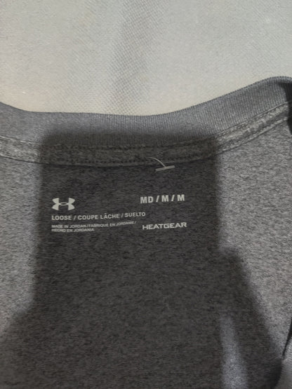 Under Armour Women Sport Gray T Shirt – Preloved Labels (view 3)