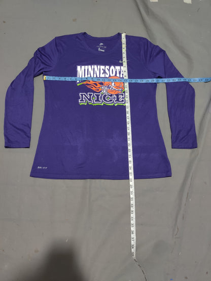Nike Women Sport Purple T Shirt