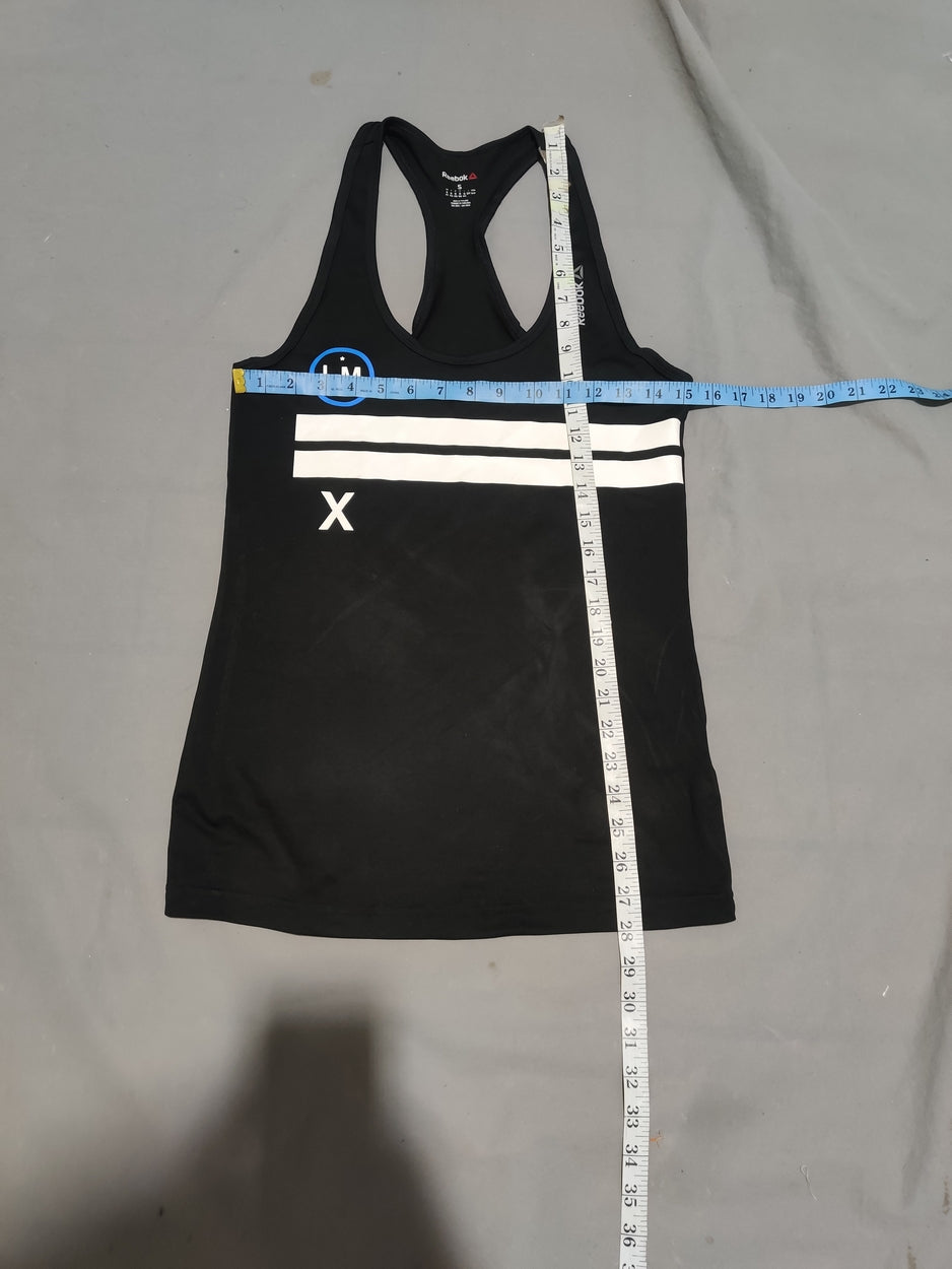 Reebok Women Sport Black Vest T Shirt