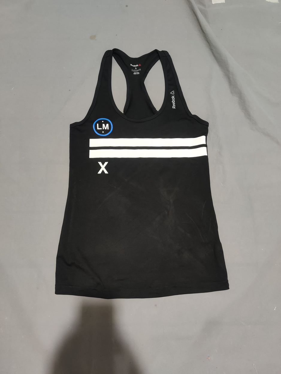 Reebok Women Sport Black Vest T Shirt
