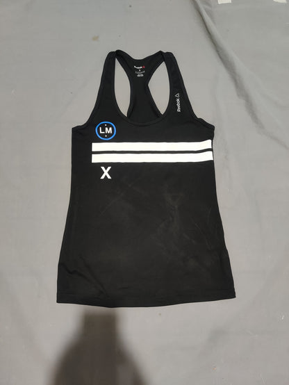 Reebok Women Sport Black Vest T Shirt