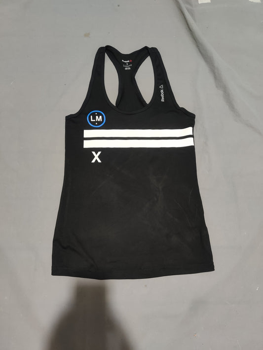 Reebok Women Sport Black Vest T Shirt