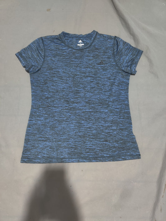 Adidas Women Sport Blue T Shirt