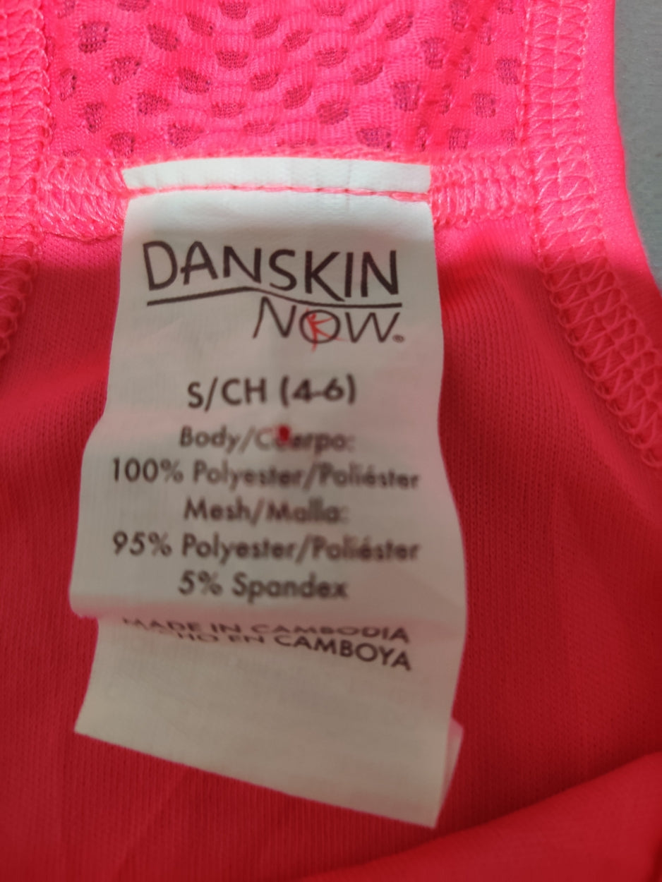 Danskin Women Sport Pink Vest T Shirt