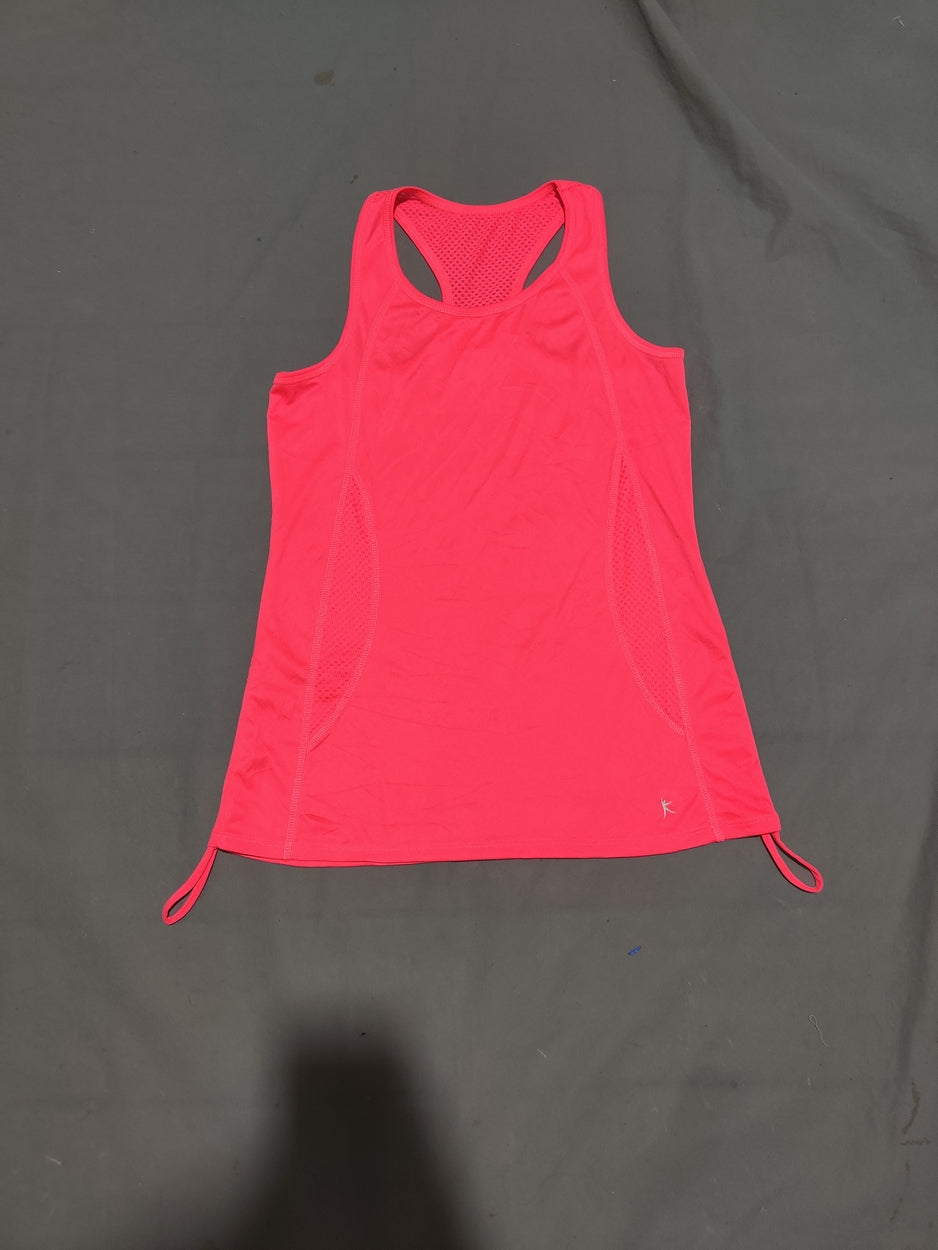 Danskin Women Sport Pink Vest T Shirt