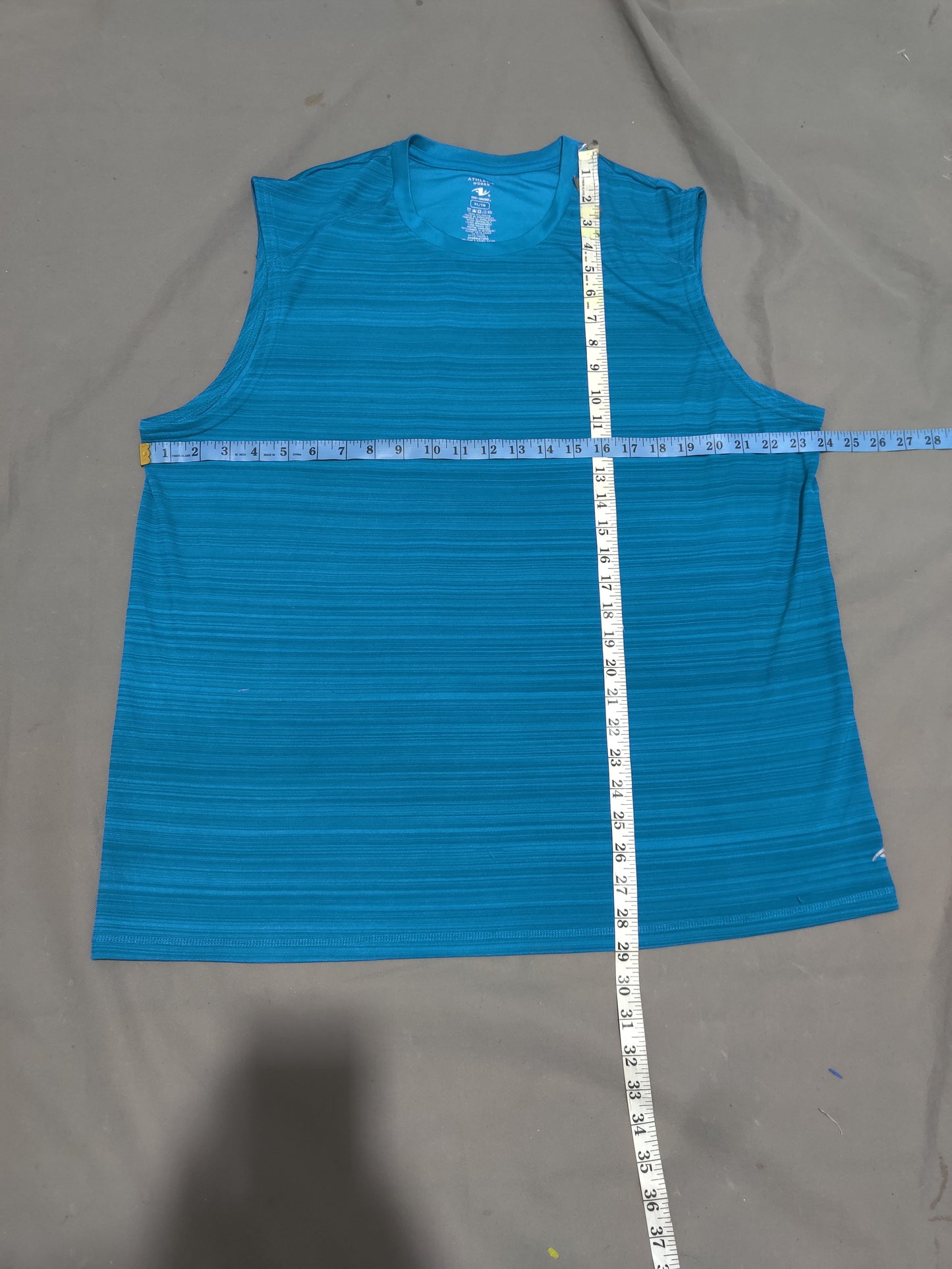 Athletic Works Women Sport Blue Vest T Shirt