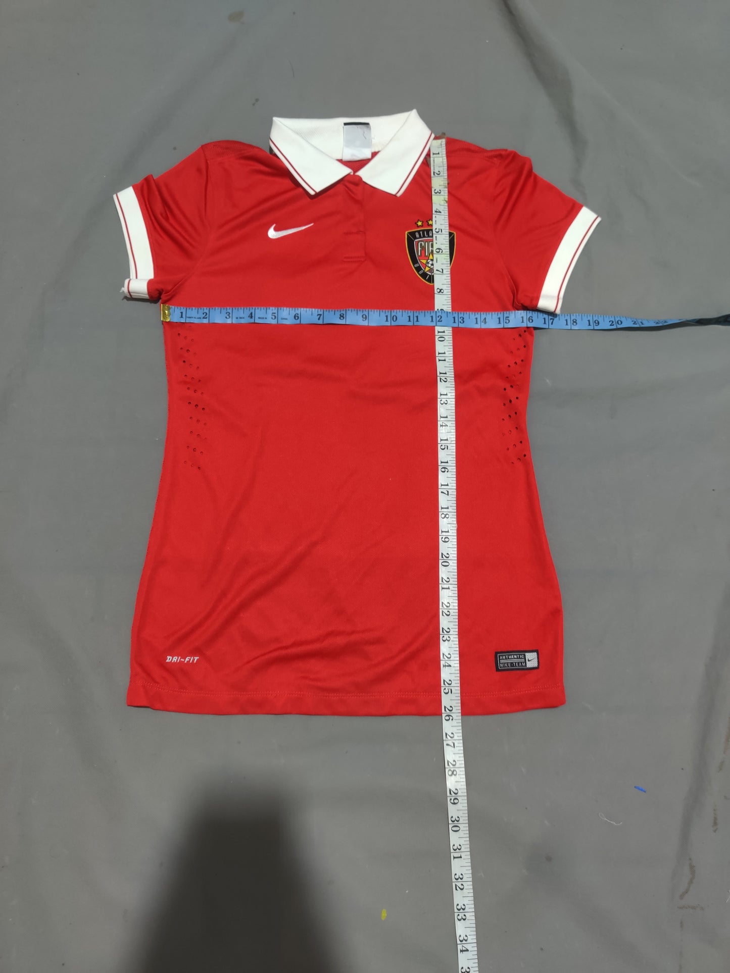 Nike Women Sport Red Polo T Shirt