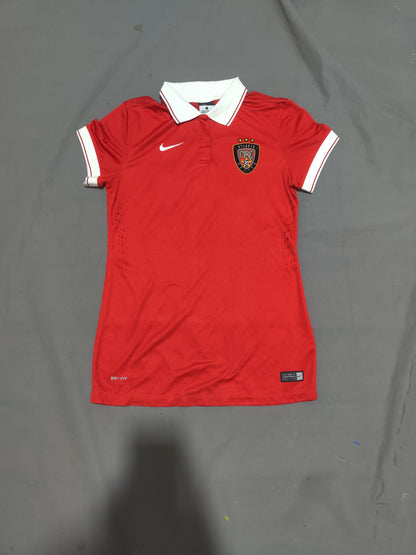 Nike Women Sport Red Polo T Shirt