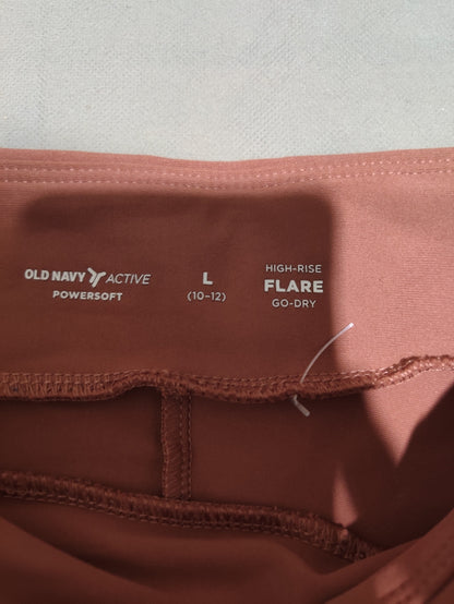 Old Navy Women Brown Sport Tights