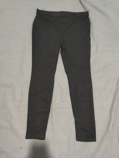 Time And Tru Women Black Sport Tights