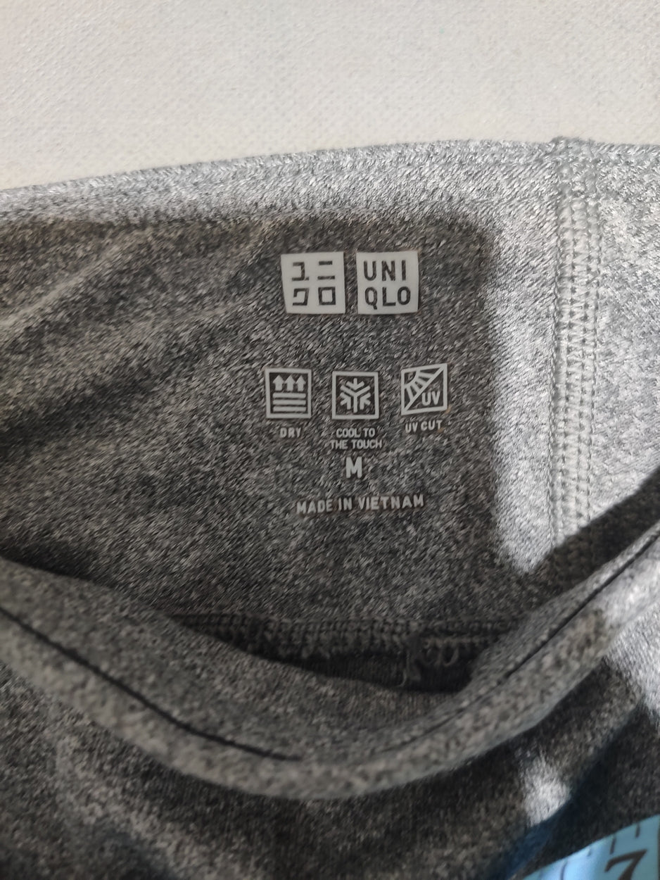 Uniqlo Women Gray Sport Tights